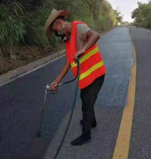 莆田路面喷涂翻新彩色步道施工方案